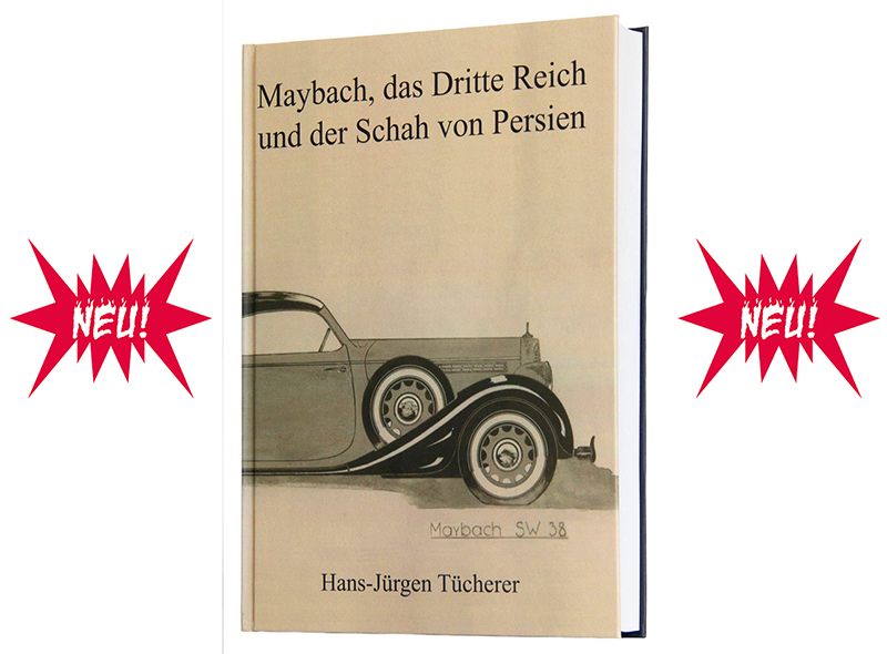 Das Buch �ber die Entstehungeschichte von neun Maybach Automobilen
